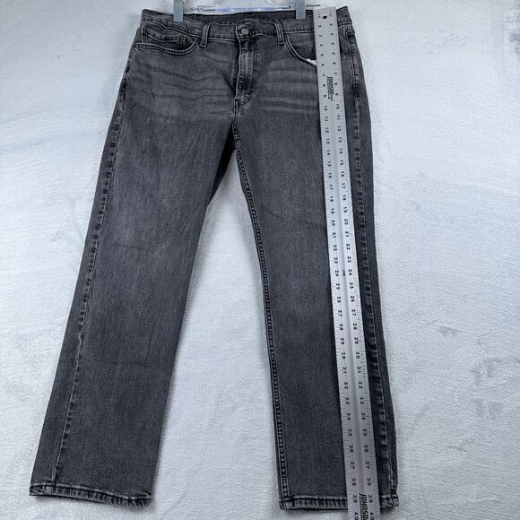 Levi Strauss & Co. Straight Leg Jeans Mens Size 38X30 Mid Rise S40196 Black - Picture 13 of 14